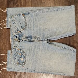 ❤️ LEVI'S PREMIUM 501 HIGH RISE SKINNY JEANS, RAW HEM, 4 (27)